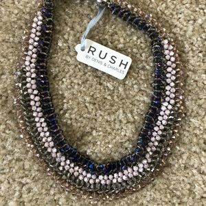 RUSH beaded necklace